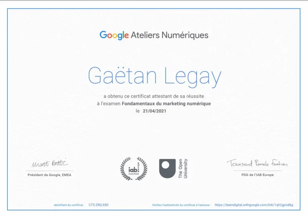 DonF - GL - Certificat Google Ateliers Numérique
