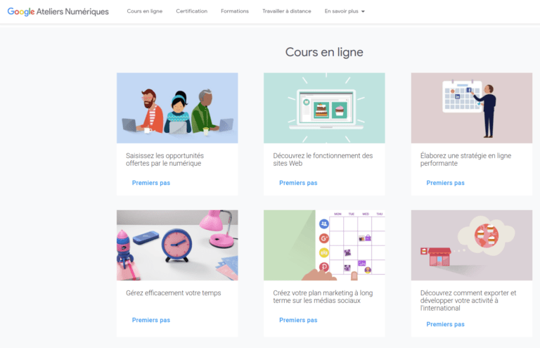 Google Ateliers Numériques